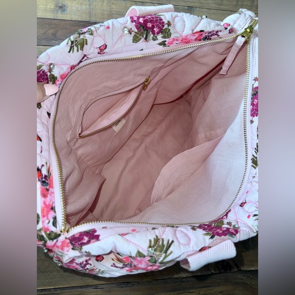 LoveShackFancy Oran Weekender Tote Bag - Picture 2 of 4